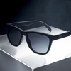 image:imagegoodr A Unicorns Calamity Polarized Sunglasses Medium Sized OG Black Solid Frames with Black NonReflective Glare Reducing Lenses UV400 Protection No Slip No Bounce