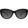 image:imagegoodr Glam G Polarized Sunglasses Women  Medium Fit CatEye Frames UV400 GradientMirrored Lenses No Slip Multi StylesIts Noir  Darling
