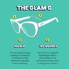 image:imagegoodr Glam G Polarized Sunglasses Women  Medium Fit CatEye Frames UV400 GradientMirrored Lenses No Slip Multi StylesRainbow Runway Ready