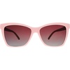image:imagegoodr Glam G Polarized Sunglasses Women  Medium Fit CatEye Frames UV400 GradientMirrored Lenses No Slip Multi StylesRose Retail Therapy V2