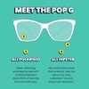 image:imagegoodr Glam G Polarized Sunglasses Women  Medium Fit CatEye Frames UV400 GradientMirrored Lenses No Slip Multi StylesThe Mod One Out