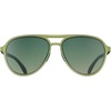 image:imagegoodr Polarized Aviator Sunglasses Large Sized Mach G UV400 Protection No Slip No BounceGreen