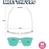 image:imagegoodr VRG Polarized Sunglasses Men amp Women  Medium Fit UV400 MirroredNonReflective Lenses No Slip Multi ColorsV1 The Future is Void Sunglasses