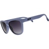 image:imagegoodr Zombie Skin Care Routine Polarized Sunglasses Medium Sized OG Gray Frames with Black Gradient Lenses Dark to Light Tint UV400 Protection No Slip No Bounce