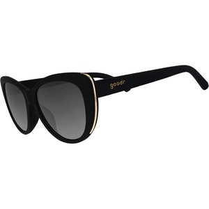 image:imagegoodr Glam G Polarized Sunglasses Women  Medium Fit CatEye Frames UV400 GradientMirrored Lenses No Slip Multi StylesIts Noir  Darling