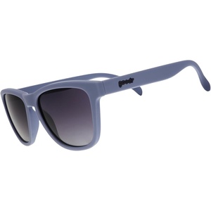 image:imagegoodr Zombie Skin Care Routine Polarized Sunglasses Medium Sized OG Gray Frames with Black Gradient Lenses Dark to Light Tint UV400 Protection No Slip No Bounce