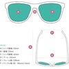 image:imagegoodr Sunbathing with Wizards Polarized Sunglasses Medium Sized OG Light Blue Translucent Frames with Gold Mirrored Reflective Lenses UV400 Protection No Slip No Bounce