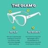 image:imagegoodr Glam G Polarized Sunglasses Women  Medium Fit CatEye Frames UV400 GradientMirrored Lenses No Slip Multi StylesFlamingo Couture