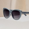 image:imagegoodr Glam G Polarized Sunglasses Women  Medium Fit CatEye Frames UV400 GradientMirrored Lenses No Slip Multi StylesNot Gray  Diet Black