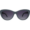 image:imagegoodr Glam G Polarized Sunglasses Women  Medium Fit CatEye Frames UV400 GradientMirrored Lenses No Slip Multi StylesNot Gray  Diet Black