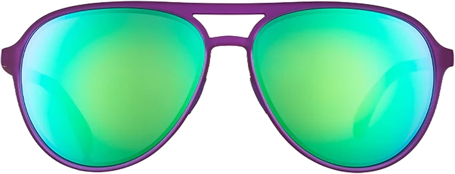 image:imagegoodr Mach G Polarized Sunglasses Women amp Men  Large Sized Aviator Frames UV400 NonReflectiveMirrored Lenses No Slip Multi ColorsIts Octopuses  Not Octopi