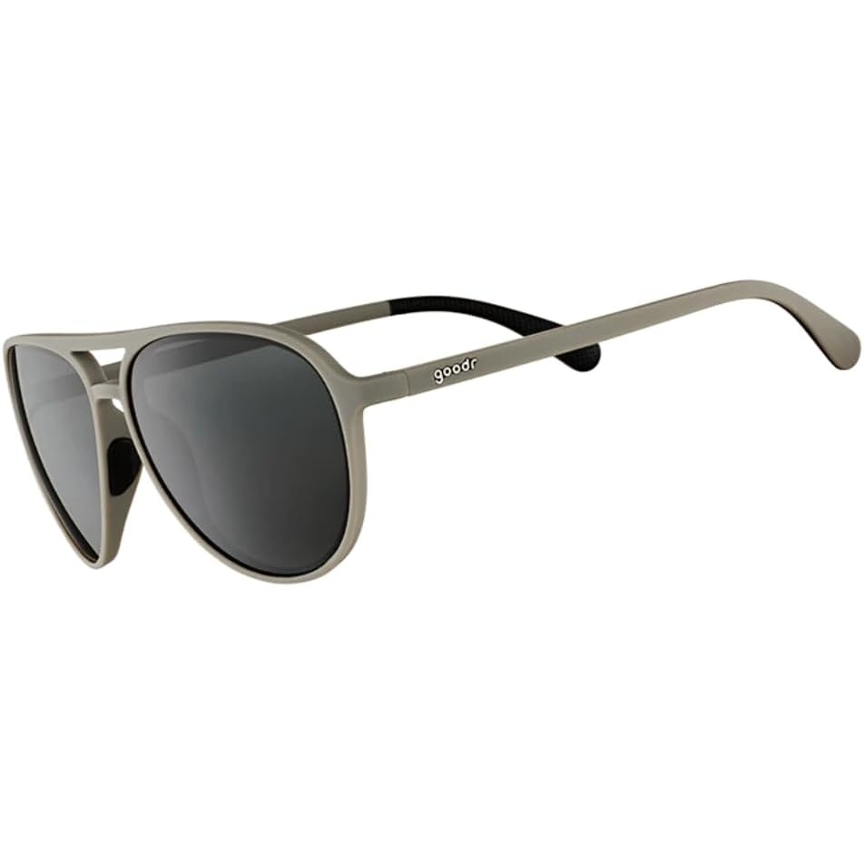 image:imagegoodr Mach G Polarized Sunglasses Women amp Men  Large Sized Aviator Frames UV400 NonReflectiveMirrored Lenses No Slip Multi ColorsClubhouse Closeout V1