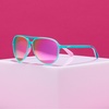 image:imageGoodr Unisex Teal Frame Yellow Lens Polarized Sunglasses