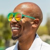 image:imageGoodr Unisex Teal Frame Yellow Lens Polarized Sunglasses