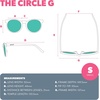 image:imagegoodr Circle G Polarized Sunglasses Women  SmallMedium Fit UV400 NonReflective Lenses No Slip Multi ColorsInfluencers Pay Double
