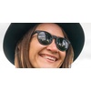 image:imagegoodr Circle G Polarized Sunglasses Women  SmallMedium Fit UV400 NonReflective Lenses No Slip Multi ColorsIts Not Black Its Obsidian V2