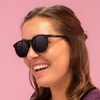 image:imagegoodr Circle G Polarized Sunglasses Women  SmallMedium Fit UV400 NonReflective Lenses No Slip Multi ColorsIts Not Black Its Obsidian V2