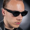 image:imagegoodr In My Cosmic Era Polarized Sunglasses for Men amp Women  Black Frame with Black Lens UV400 No Slip No Bounce No Tangle