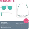 image:imagegoodr Mach G Polarized Sunglasses Women amp Men  Large Sized Aviator Frames UV400 NonReflectiveMirrored Lenses No Slip Multi ColorsAmelia Earhart Ghosted Me