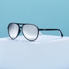 image:imagegoodr Mach G Polarized Sunglasses Women amp Men  Large Sized Aviator Frames UV400 NonReflectiveMirrored Lenses No Slip Multi ColorsAviator