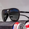 image:imagegoodr Mach G Polarized Sunglasses Women amp Men  Large Sized Aviator Frames UV400 NonReflectiveMirrored Lenses No Slip Multi ColorsOperation Blackout V1