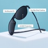 image:imagegoodr Mach G Polarized Sunglasses Women amp Men  Large Sized Aviator Frames UV400 NonReflectiveMirrored Lenses No Slip Multi ColorsOperation Blackout V1