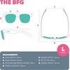 image:imagegoodr Polarized Sunglasses BFG Men amp Women  Large Sized UV400 NonReflectiveMirrored Lenses No Slip No Bounce Multi ColorsHooked on Onyx V1