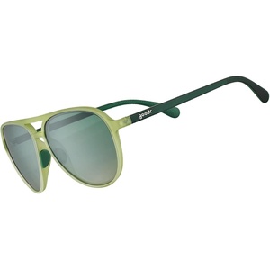 image:imagegoodr Mach G Polarized Sunglasses Women amp Men  Large Sized Aviator Frames UV400 NonReflectiveMirrored Lenses No Slip Multi ColorsGreen